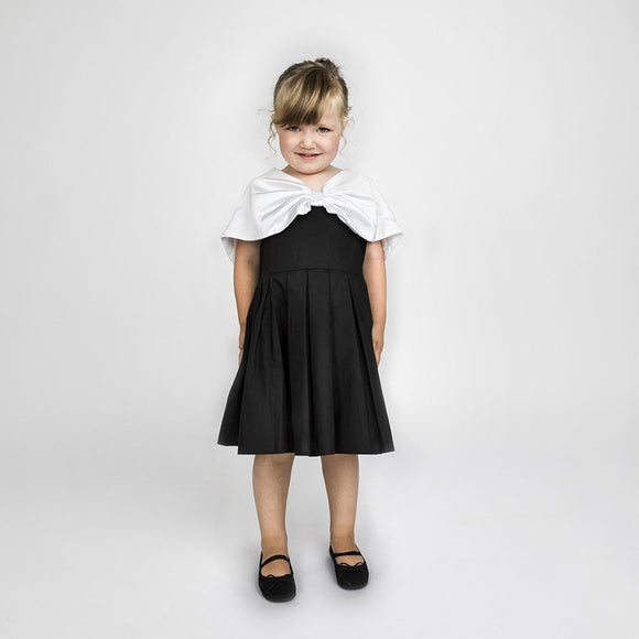 Ribbon Shoulders Dress