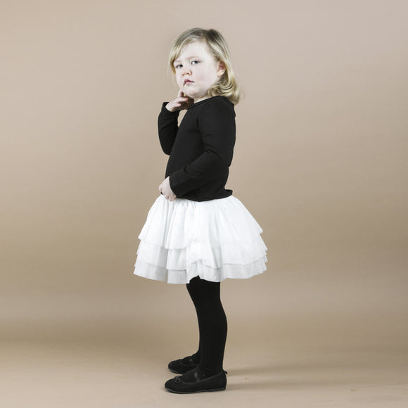 The Tiny Ballerina Dress | Black & White