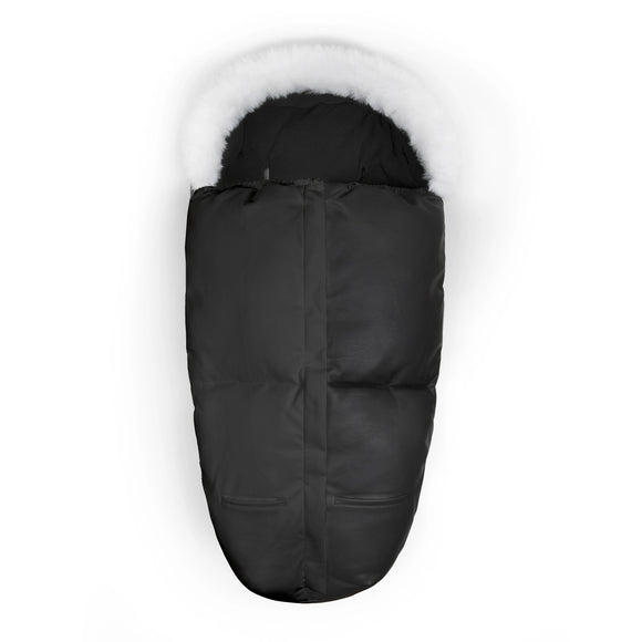 The Tiny Footmuff - PU-leather - All Black