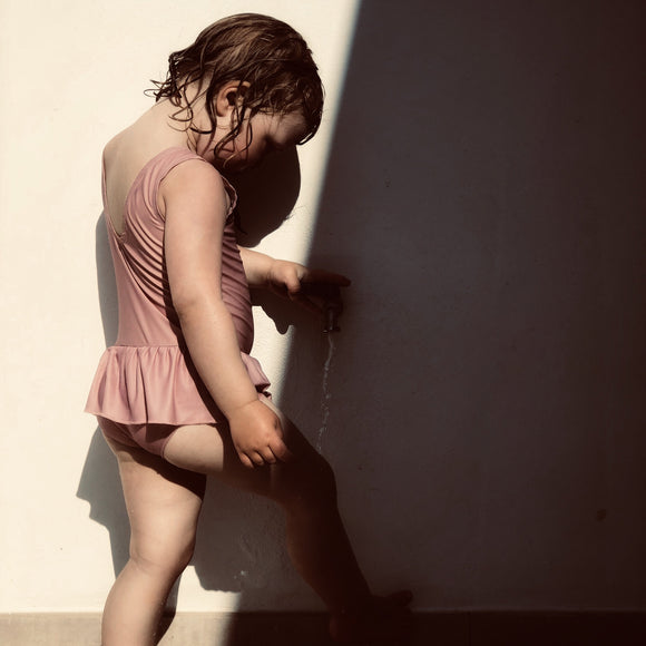 The Tiny Swimsuit - Soft Pink