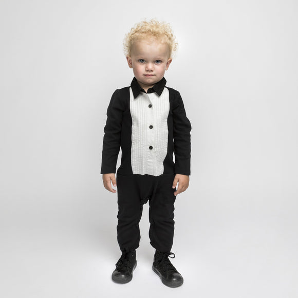 The Onepiece Tuxedo | Black And White
